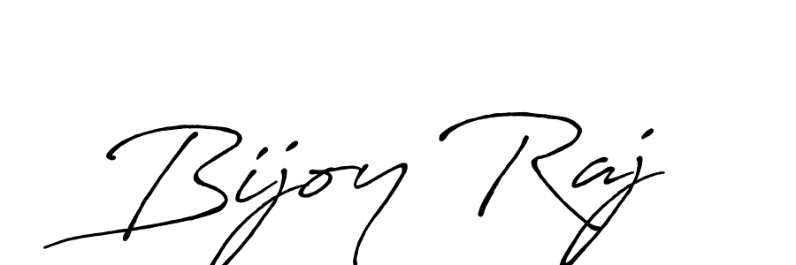 How to make Bijoy Raj name signature. Use Antro_Vectra_Bolder style for creating short signs online. This is the latest handwritten sign. Bijoy Raj signature style 7 images and pictures png