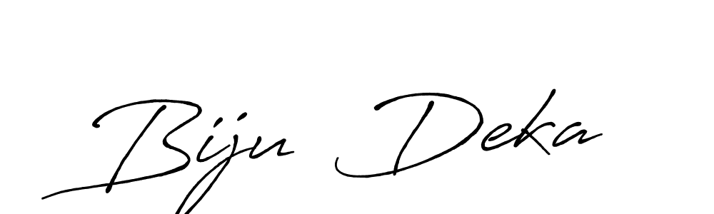 Also You can easily find your signature by using the search form. We will create Biju  Deka name handwritten signature images for you free of cost using Antro_Vectra_Bolder sign style. Biju  Deka signature style 7 images and pictures png