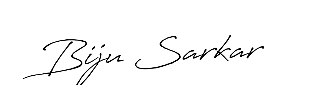 How to make Biju Sarkar name signature. Use Antro_Vectra_Bolder style for creating short signs online. This is the latest handwritten sign. Biju Sarkar signature style 7 images and pictures png