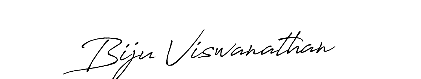 Use a signature maker to create a handwritten signature online. With this signature software, you can design (Antro_Vectra_Bolder) your own signature for name Biju Viswanathan. Biju Viswanathan signature style 7 images and pictures png