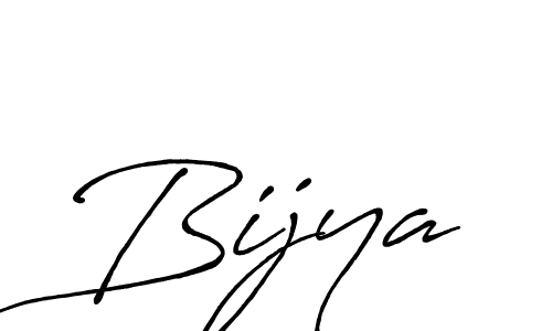 Make a beautiful signature design for name Bijya. With this signature (Antro_Vectra_Bolder) style, you can create a handwritten signature for free. Bijya signature style 7 images and pictures png