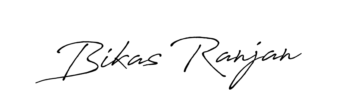Create a beautiful signature design for name Bikas Ranjan. With this signature (Antro_Vectra_Bolder) fonts, you can make a handwritten signature for free. Bikas Ranjan signature style 7 images and pictures png