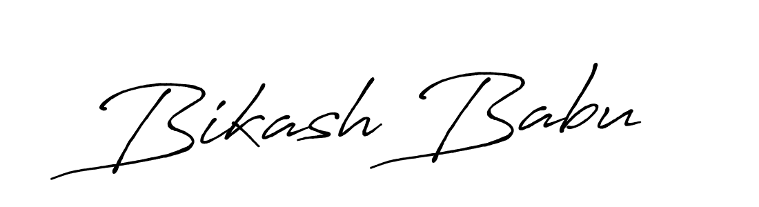 This is the best signature style for the Bikash Babu name. Also you like these signature font (Antro_Vectra_Bolder). Mix name signature. Bikash Babu signature style 7 images and pictures png