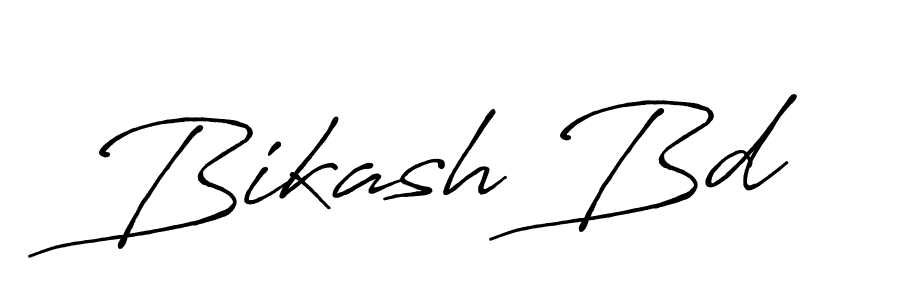 Antro_Vectra_Bolder is a professional signature style that is perfect for those who want to add a touch of class to their signature. It is also a great choice for those who want to make their signature more unique. Get Bikash Bd name to fancy signature for free. Bikash Bd signature style 7 images and pictures png