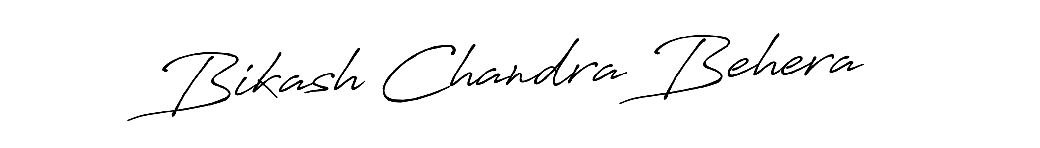 Bikash Chandra Behera stylish signature style. Best Handwritten Sign (Antro_Vectra_Bolder) for my name. Handwritten Signature Collection Ideas for my name Bikash Chandra Behera. Bikash Chandra Behera signature style 7 images and pictures png