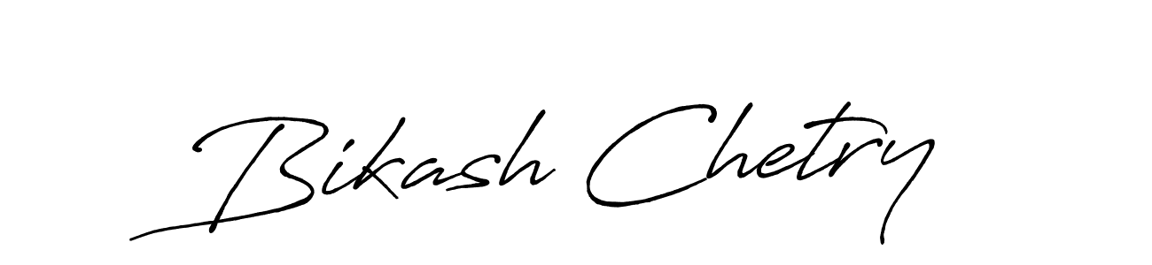 Similarly Antro_Vectra_Bolder is the best handwritten signature design. Signature creator online .You can use it as an online autograph creator for name Bikash Chetry. Bikash Chetry signature style 7 images and pictures png