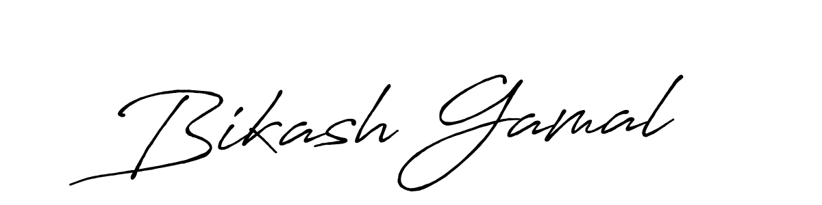 Make a short Bikash Gamal signature style. Manage your documents anywhere anytime using Antro_Vectra_Bolder. Create and add eSignatures, submit forms, share and send files easily. Bikash Gamal signature style 7 images and pictures png