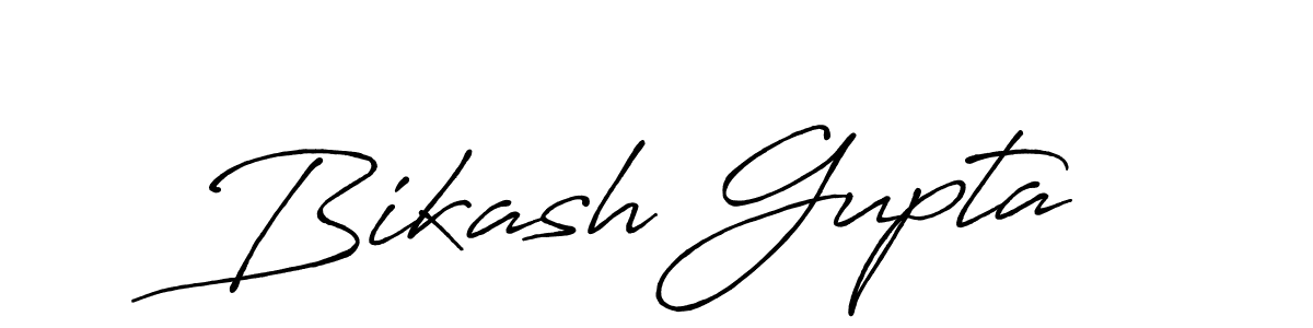 Design your own signature with our free online signature maker. With this signature software, you can create a handwritten (Antro_Vectra_Bolder) signature for name Bikash Gupta. Bikash Gupta signature style 7 images and pictures png