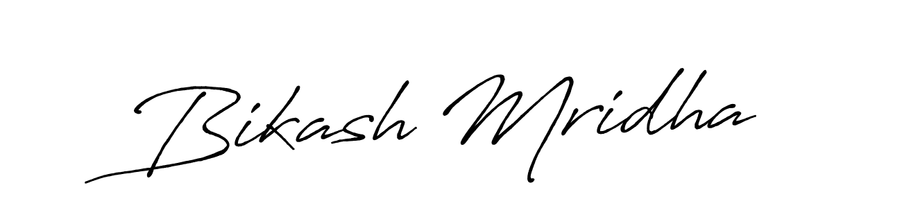 Once you've used our free online signature maker to create your best signature Antro_Vectra_Bolder style, it's time to enjoy all of the benefits that Bikash Mridha name signing documents. Bikash Mridha signature style 7 images and pictures png