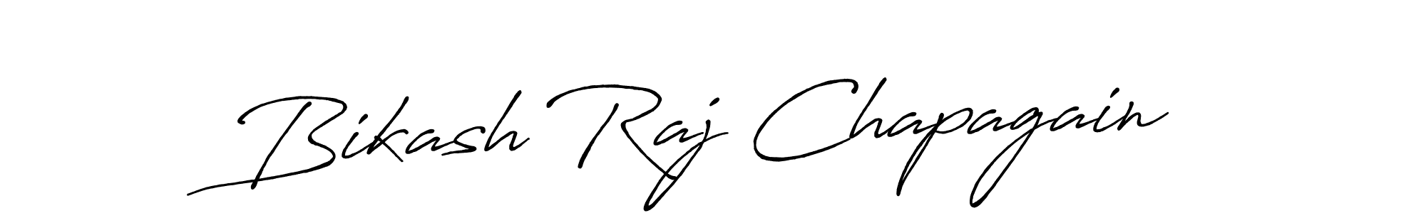 Also we have Bikash Raj Chapagain name is the best signature style. Create professional handwritten signature collection using Antro_Vectra_Bolder autograph style. Bikash Raj Chapagain signature style 7 images and pictures png