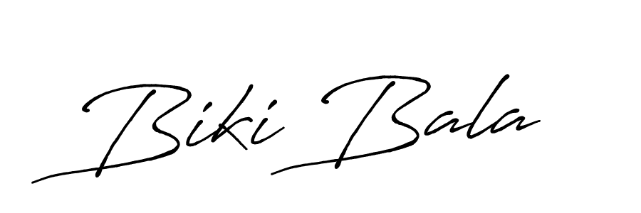 You can use this online signature creator to create a handwritten signature for the name Biki Bala. This is the best online autograph maker. Biki Bala signature style 7 images and pictures png