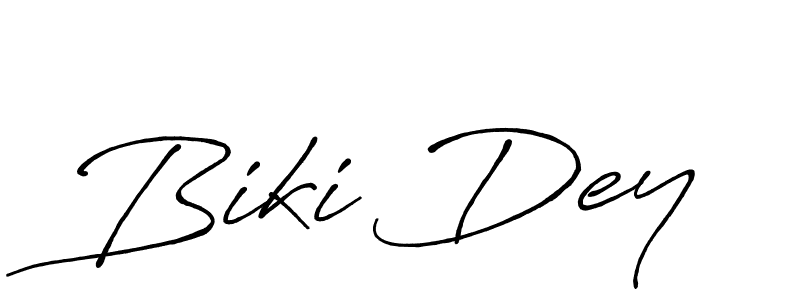 You should practise on your own different ways (Antro_Vectra_Bolder) to write your name (Biki Dey) in signature. don't let someone else do it for you. Biki Dey signature style 7 images and pictures png