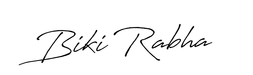 It looks lik you need a new signature style for name Biki Rabha. Design unique handwritten (Antro_Vectra_Bolder) signature with our free signature maker in just a few clicks. Biki Rabha signature style 7 images and pictures png