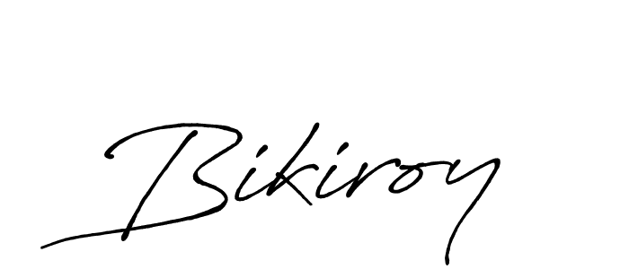 Similarly Antro_Vectra_Bolder is the best handwritten signature design. Signature creator online .You can use it as an online autograph creator for name Bikiroy. Bikiroy signature style 7 images and pictures png