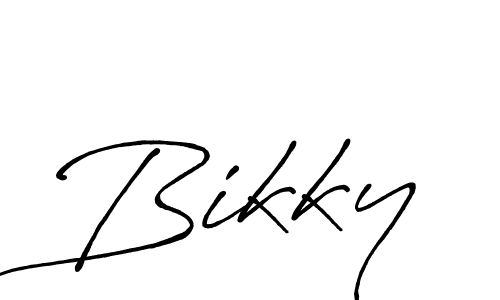 Also You can easily find your signature by using the search form. We will create Bikky name handwritten signature images for you free of cost using Antro_Vectra_Bolder sign style. Bikky signature style 7 images and pictures png