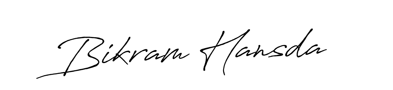 Once you've used our free online signature maker to create your best signature Antro_Vectra_Bolder style, it's time to enjoy all of the benefits that Bikram Hansda name signing documents. Bikram Hansda signature style 7 images and pictures png