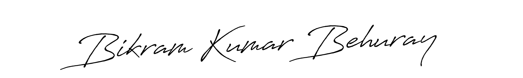 How to Draw Bikram Kumar Behuray signature style? Antro_Vectra_Bolder is a latest design signature styles for name Bikram Kumar Behuray. Bikram Kumar Behuray signature style 7 images and pictures png