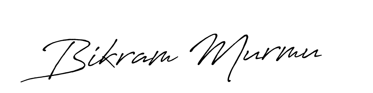 This is the best signature style for the Bikram Murmu name. Also you like these signature font (Antro_Vectra_Bolder). Mix name signature. Bikram Murmu signature style 7 images and pictures png