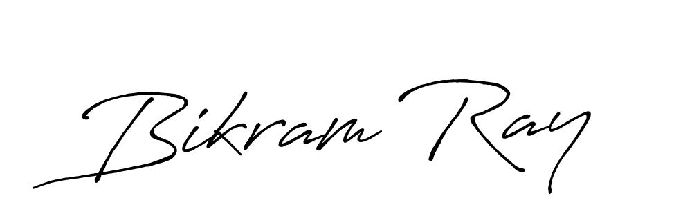How to make Bikram Ray signature? Antro_Vectra_Bolder is a professional autograph style. Create handwritten signature for Bikram Ray name. Bikram Ray signature style 7 images and pictures png
