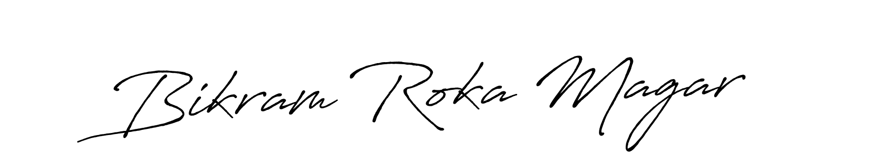 Here are the top 10 professional signature styles for the name Bikram Roka Magar. These are the best autograph styles you can use for your name. Bikram Roka Magar signature style 7 images and pictures png