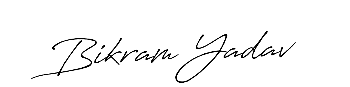Make a beautiful signature design for name Bikram Yadav. Use this online signature maker to create a handwritten signature for free. Bikram Yadav signature style 7 images and pictures png