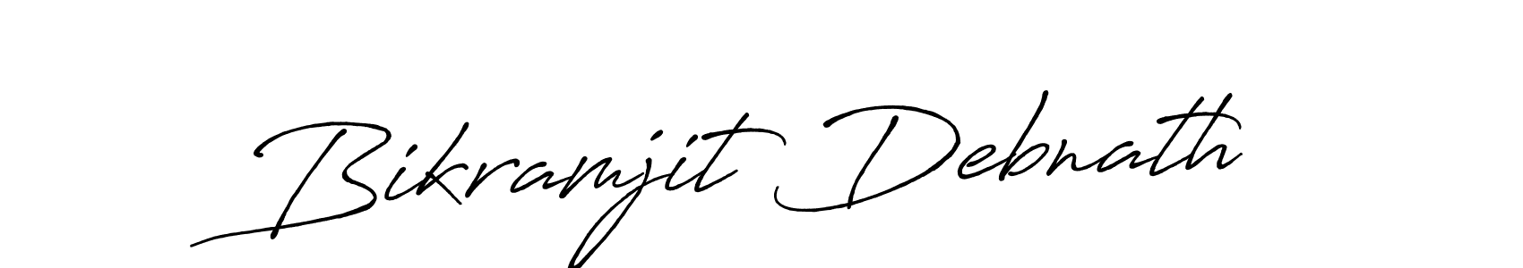 It looks lik you need a new signature style for name Bikramjit Debnath. Design unique handwritten (Antro_Vectra_Bolder) signature with our free signature maker in just a few clicks. Bikramjit Debnath signature style 7 images and pictures png