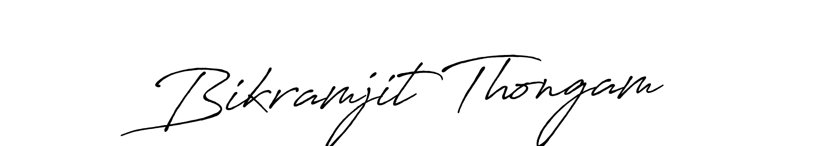 Make a beautiful signature design for name Bikramjit Thongam. Use this online signature maker to create a handwritten signature for free. Bikramjit Thongam signature style 7 images and pictures png
