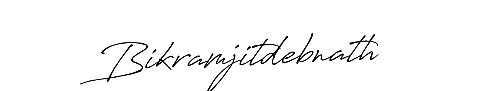 The best way (Antro_Vectra_Bolder) to make a short signature is to pick only two or three words in your name. The name Bikramjitdebnath include a total of six letters. For converting this name. Bikramjitdebnath signature style 7 images and pictures png