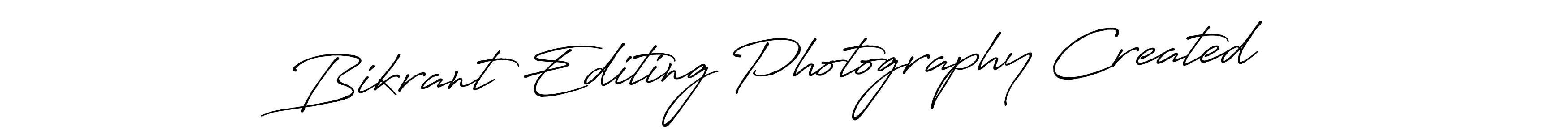 Also You can easily find your signature by using the search form. We will create Bikrant Editing Photography Created name handwritten signature images for you free of cost using Antro_Vectra_Bolder sign style. Bikrant Editing Photography Created signature style 7 images and pictures png