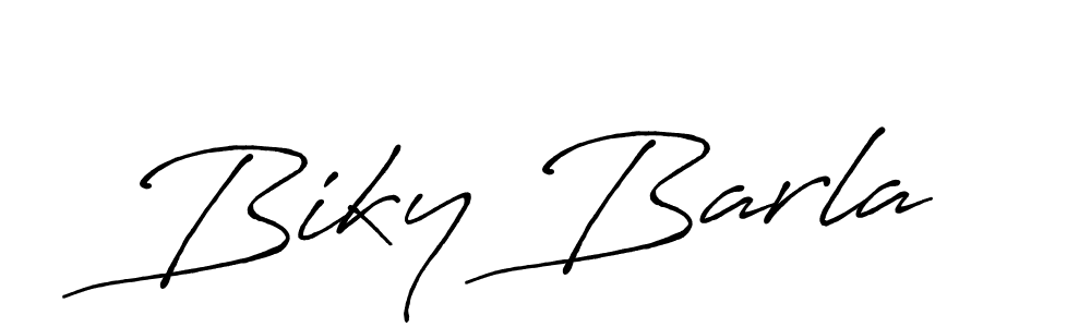 The best way (Antro_Vectra_Bolder) to make a short signature is to pick only two or three words in your name. The name Biky Barla include a total of six letters. For converting this name. Biky Barla signature style 7 images and pictures png