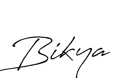 Also we have Bikya name is the best signature style. Create professional handwritten signature collection using Antro_Vectra_Bolder autograph style. Bikya signature style 7 images and pictures png