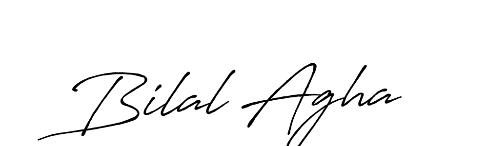 It looks lik you need a new signature style for name Bilal Agha. Design unique handwritten (Antro_Vectra_Bolder) signature with our free signature maker in just a few clicks. Bilal Agha signature style 7 images and pictures png