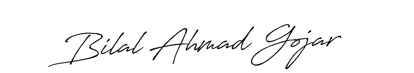 Also You can easily find your signature by using the search form. We will create Bilal Ahmad Gojar name handwritten signature images for you free of cost using Antro_Vectra_Bolder sign style. Bilal Ahmad Gojar signature style 7 images and pictures png