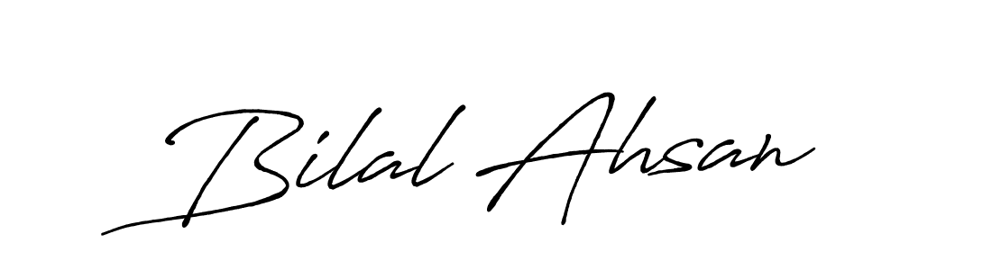 You can use this online signature creator to create a handwritten signature for the name Bilal Ahsan. This is the best online autograph maker. Bilal Ahsan signature style 7 images and pictures png