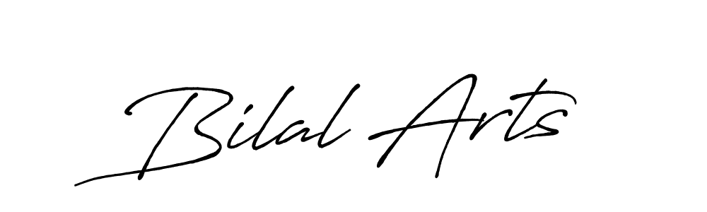 Once you've used our free online signature maker to create your best signature Antro_Vectra_Bolder style, it's time to enjoy all of the benefits that Bilal Arts name signing documents. Bilal Arts signature style 7 images and pictures png