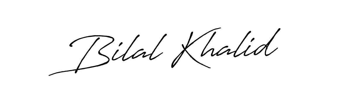 How to Draw Bilal Khalid signature style? Antro_Vectra_Bolder is a latest design signature styles for name Bilal Khalid. Bilal Khalid signature style 7 images and pictures png