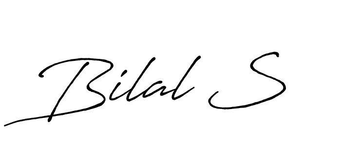 Once you've used our free online signature maker to create your best signature Antro_Vectra_Bolder style, it's time to enjoy all of the benefits that Bilal S name signing documents. Bilal S signature style 7 images and pictures png