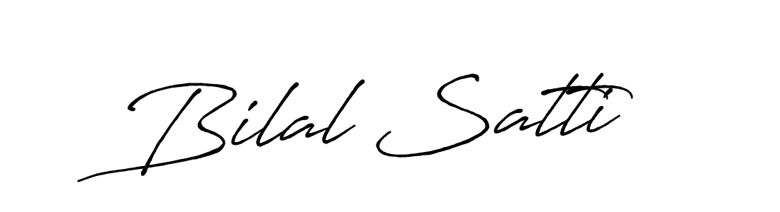 Make a beautiful signature design for name Bilal Satti. Use this online signature maker to create a handwritten signature for free. Bilal Satti signature style 7 images and pictures png