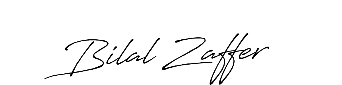 Use a signature maker to create a handwritten signature online. With this signature software, you can design (Antro_Vectra_Bolder) your own signature for name Bilal Zaffer. Bilal Zaffer signature style 7 images and pictures png
