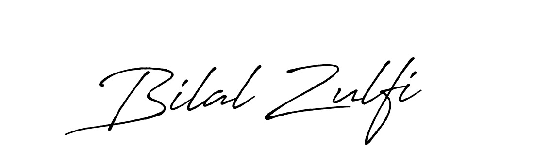 It looks lik you need a new signature style for name Bilal Zulfi. Design unique handwritten (Antro_Vectra_Bolder) signature with our free signature maker in just a few clicks. Bilal Zulfi signature style 7 images and pictures png