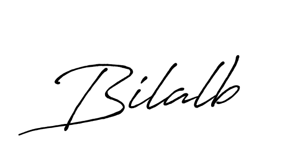if you are searching for the best signature style for your name Bilalb. so please give up your signature search. here we have designed multiple signature styles  using Antro_Vectra_Bolder. Bilalb signature style 7 images and pictures png