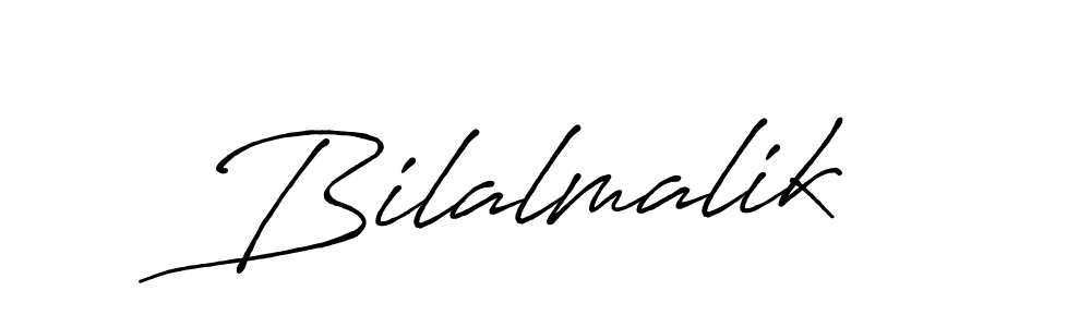 Also we have Bilalmalik name is the best signature style. Create professional handwritten signature collection using Antro_Vectra_Bolder autograph style. Bilalmalik signature style 7 images and pictures png