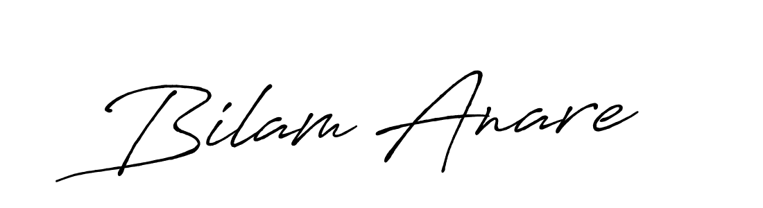 Also we have Bilam Anare name is the best signature style. Create professional handwritten signature collection using Antro_Vectra_Bolder autograph style. Bilam Anare signature style 7 images and pictures png