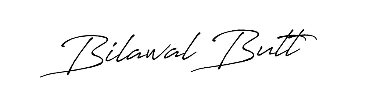 Make a beautiful signature design for name Bilawal Butt. With this signature (Antro_Vectra_Bolder) style, you can create a handwritten signature for free. Bilawal Butt signature style 7 images and pictures png