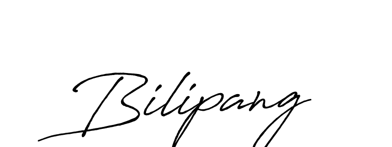 You should practise on your own different ways (Antro_Vectra_Bolder) to write your name (Bilipang) in signature. don't let someone else do it for you. Bilipang signature style 7 images and pictures png