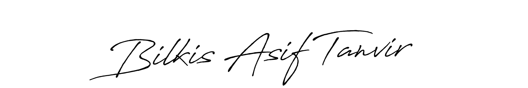if you are searching for the best signature style for your name Bilkis Asif Tanvir. so please give up your signature search. here we have designed multiple signature styles  using Antro_Vectra_Bolder. Bilkis Asif Tanvir signature style 7 images and pictures png