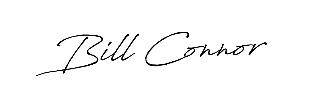 It looks lik you need a new signature style for name Bill Connor. Design unique handwritten (Antro_Vectra_Bolder) signature with our free signature maker in just a few clicks. Bill Connor signature style 7 images and pictures png