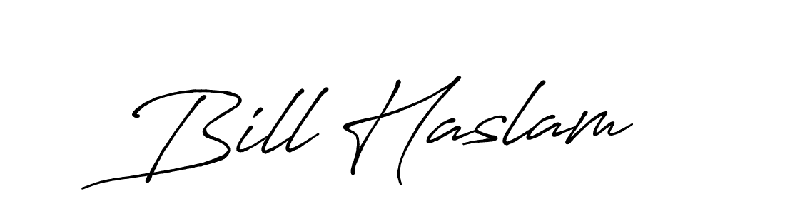 How to make Bill Haslam signature? Antro_Vectra_Bolder is a professional autograph style. Create handwritten signature for Bill Haslam name. Bill Haslam signature style 7 images and pictures png