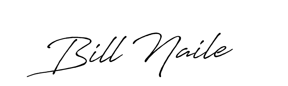 Similarly Antro_Vectra_Bolder is the best handwritten signature design. Signature creator online .You can use it as an online autograph creator for name Bill Naile. Bill Naile signature style 7 images and pictures png