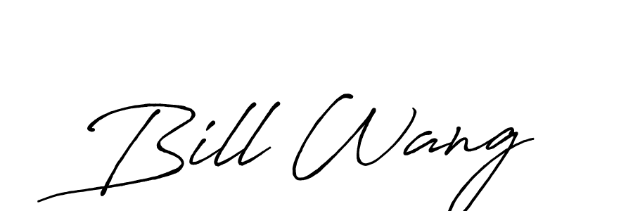 How to Draw Bill Wang signature style? Antro_Vectra_Bolder is a latest design signature styles for name Bill Wang. Bill Wang signature style 7 images and pictures png